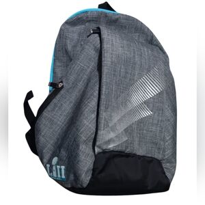 NFL LEAGUE LOGO Super Bowl LII Gray and Black Men's Backpack